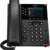 POLY VVX 350 6-Line IP Phone and PoE-enabled