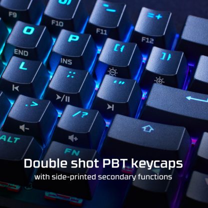 HP HyperX Alloy Origins 65 - Mechanical Gaming Keyboard - HX Aqua (US Layout) - Image 3