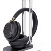 Yealink BH76 Plus with Charging Stand Teams Black USB-C/A Headset