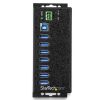 StarTech.com 7-Port USB 3.0 Hub with Power Adapter - Metal Industrial USB-A Hub with ESD & 350W Surge Protection - Din/Wall/Desk - Image 3