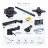 StarTech.com Desk Mount Monitor Arm with 2x USB 3.0 ports - Pole Mount Full Motion Single Arm Monitor Mount for up to 34" VESA D - Image 18