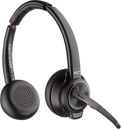 POLY Savi 8220 UC DECT 1880-1900 MHz USB-A Headset - Image 2