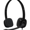 Logitech H150 Stereo Headset Wired Head-band Office/Call center Black