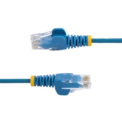 StarTech.com 3 m CAT6 Cable - Slim - Snagless RJ45 Connectors - Blue - Image 3