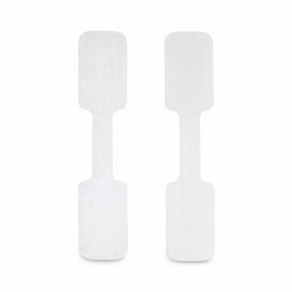 StarTech.com 3.5in (9cm) Cable Labels, 100 Pack, White, Hook-to-Hook Fastener Cable Tags, Write-On Cord Labels for Cable Managem - Image 4