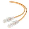 ALOGIC 0.5m Orange Series Alpha Ultra Slim Cat6 Network Cable, UTP, 28AWG - Image 3