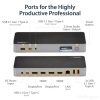 StarTech.com Universal Laptop Docking Station, Hybrid USB-C & USB-A Dock, Dual 4K DP & HDMI, 60W PD, Mac / Windows / Chrome OS, - Image 10