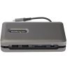 StarTech.com USB C Multiport Adapter - USB C to 4K 60Hz HDMI 2.0 - 2-Port 10Gbps USB Hub - 100W Power Delivery Pass-through - Gb - Image 3