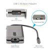 StarTech.com USB-C Multiport Adapter - HDMI/VGA - 4K 60Hz - 3-Port USB Hub - 100W Power Delivery Pass-Through - GbE - Travel Min - Image 16