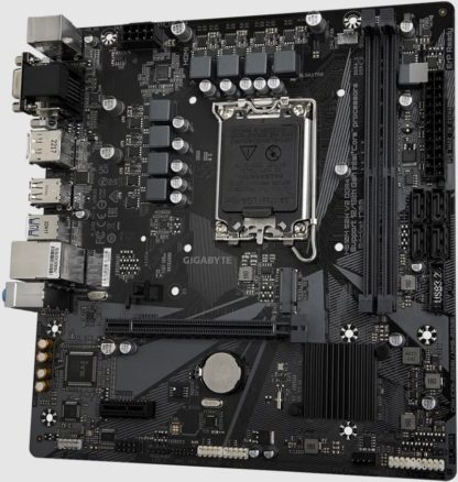 GIGABYTE H610M S2H V2 DDR4 Motherboard - Supports Intel Core 14th CPUs, 6+1+1 Hybrid Phases Digital VRM, up to 3200MHz DDR4 (OC) - Image 2
