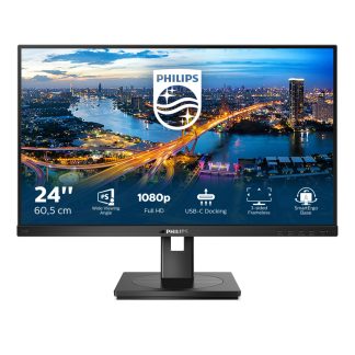 Philips B Line 243B1/75 computer monitor 60.5 cm (23.8") 1920 x 1080 pixels Full HD LCD Black