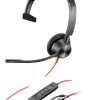 POLY Blackwire 3315 Monaural USB-C Headset +3.5mm Plug +USB-C/A Adapter - Image 5