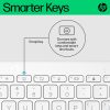HP 350 WHT Compact Multi-Device Keyboard - Image 2