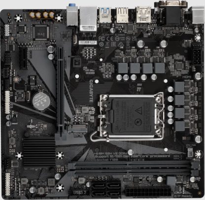 GIGABYTE H610M S2H V2 DDR4 Motherboard - Supports Intel Core 14th CPUs, 6+1+1 Hybrid Phases Digital VRM, up to 3200MHz DDR4 (OC) - Image 5
