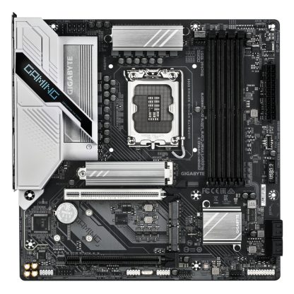 GIGABYTE Z890M GAMING X Motherboard - Supports Intel Core Ultra (Series 2) CPUs, 8+1+2 phases VRM, up to 8800MHz DDR5 (OC), 1xP - Image 2
