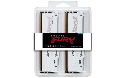 Kingston Technology FURY Beast 32GB 6000MT/s DDR5 CL36 DIMM (Kit of 2) White RGB EXPO - Image 7