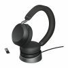 Jabra Evolve2 75 - USB-A UC with Desk Stand - Black - Image 4