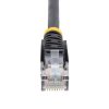 StarTech.com Cat5e Ethernet Patch Cable with Snagless RJ45 Connectors - 7 m, Black - Image 4