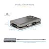 StarTech.com USB-C Dual Monitor Multiport Adapter up to 4K 60Hz USB-C DP Alt Mode Video Output & HDMI 2.0, or 1080p VGA, 100W PD - Image 15