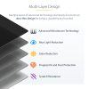 StarTech.com 4-Way Privacy Screen For 12.9-inch iPad Pro, 3rd Gen and Up, For Portrait/Landscape, Touch-Enabled, +/- 30 Deg. Vie - Image 13