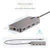 StarTech.com USB-C Triple Monitor Multiport Adapter, Dual 4K 60Hz + 4K 30Hz HDMI & DisplayPort, 3-Port USB 10Gbps Hub, 100W PD - Image 12