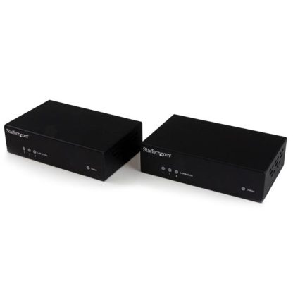 StarTech.com HDMI over CAT5 HDBaseT Extender - Power over Cable - IR - RS232 - 10/100 Ethernet - Ultra HD 4K - 330 ft (100m) - Image 2
