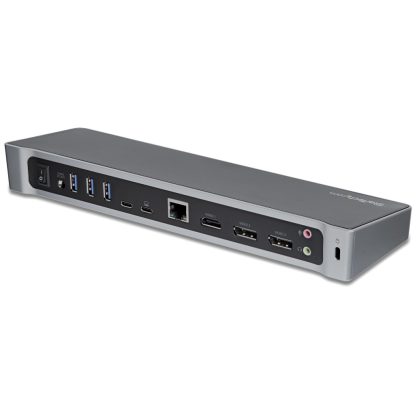 StarTech.com 4K USB-C Dock, Triple UHD 4K Monitor Docking Station, Mac & Windows, USB C to HDMI & DisplayPort, 100W Power Delive - Image 5
