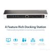 StarTech.com 4K USB-C Dock, Triple UHD 4K Monitor Docking Station, Mac & Windows, USB C to HDMI & DisplayPort, 60W Power Deliver - Image 8