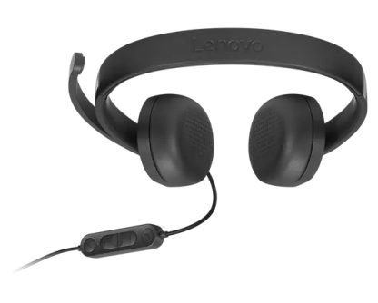 Lenovo 4XD1P83425 headphones/headset Wired Head-band Calls/Music USB Type-A Black - Image 6