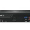 Shuttle Slim PC DH770 , S1700, 2x HDMI, 2x DP , 2x 2.5G LAN, 2x COM, 8x USB, 1x 2.5", 2x M.2, 24/7 permanent operation, incl. V