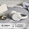 Sony WH-CH720 Headset Wired & Wireless Head-band Calls/Music USB Type-C Bluetooth White - Image 2