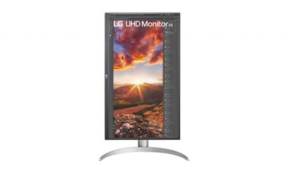 LG 27UP850N-W LED display 68.6 cm (27") 3840 x 2160 pixels 4K Ultra HD Silver, Black - Image 8