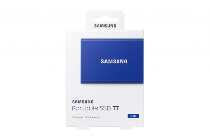 Samsung Portable SSD T7 2 TB USB Type-C 3.2 Gen 2 (3.1 Gen 2) Blue - Image 4