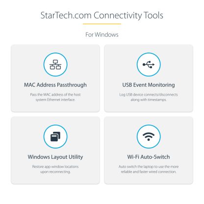 StarTech.com USB-C Triple Monitor Multiport Adapter, Dual 4K 60Hz + 4K 30Hz HDMI & DisplayPort, 3-Port USB 10Gbps Hub, 100W PD - Image 16