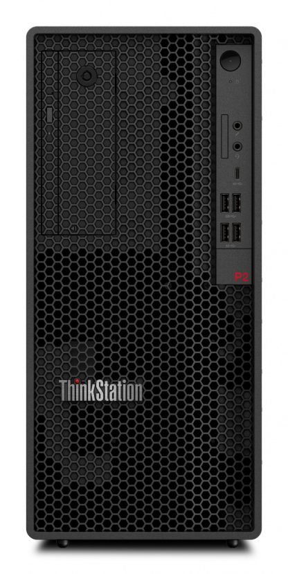 Lenovo ThinkStation P2 Intel® Core™ i7 i7-14700 16 GB DDR5-SDRAM 512 GB SSD NVIDIA T400 Windows 11 Pro Tower Workstation Black