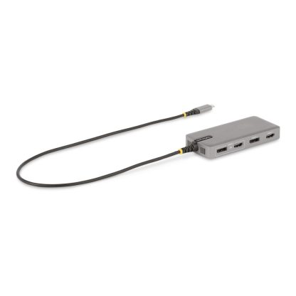 StarTech.com USB-C Triple Monitor Multiport Adapter, Dual 4K 60Hz + 4K 30Hz HDMI & DisplayPort, 3-Port USB 10Gbps Hub, 100W PD - Image 7