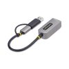 StarTech.com 2.5GbE USB-C to Ethernet Adapter with USB-A Converter, NBASE-T NIC, USB 3.0 Type-C 2.5/1G Multi Speed Network, Thu - Image 6
