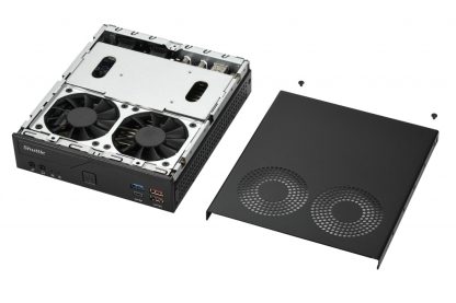 Shuttle Slim PC DH770 , S1700, 2x HDMI, 2x DP , 2x 2.5G LAN, 2x COM, 8x USB, 1x 2.5", 2x M.2, 24/7 permanent operation, incl. V - Image 5