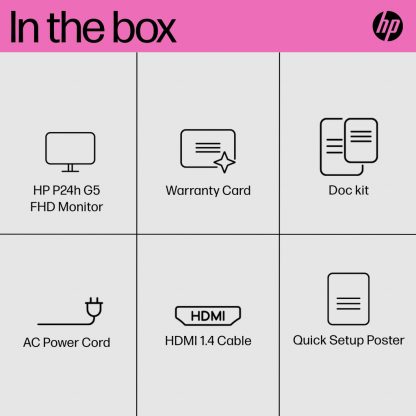 HP P24h G5 FHD Monitor - Image 4