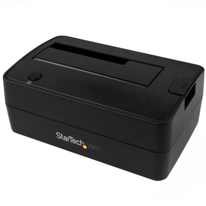 StarTech.com Single Bay USB 3.1 to SATA Hard Drive Docking Station, USB 3.1 (10 Gbps) Hard Drive Dock, External 2.5/3.5" SATA I