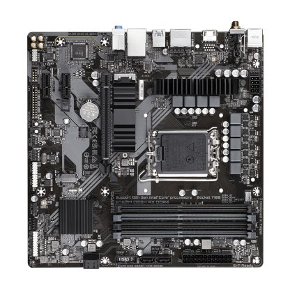 GIGABYTE B760M DS3H AX DDR4 Motherboard - Supports Intel Core 14th Gen CPUs, 6+2+1 Phases Digital VRM, up to 5333MHz DDR4 (OC), - Image 5
