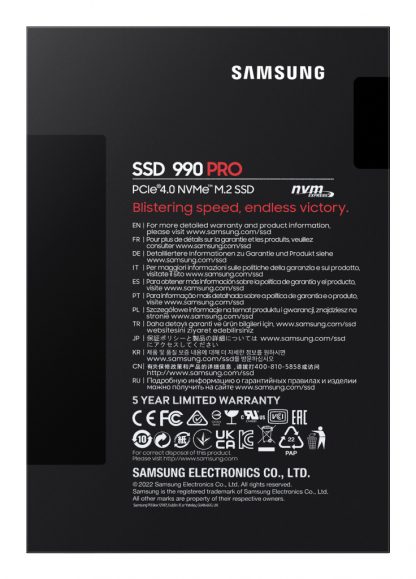 Samsung 990 PRO 1 TB M.2 PCI Express 4.0 NVMe V-NAND MLC - Image 4