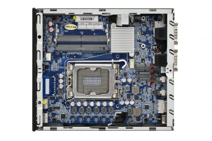 Shuttle Slim PC DH770 , S1700, 2x HDMI, 2x DP , 2x 2.5G LAN, 2x COM, 8x USB, 1x 2.5", 2x M.2, 24/7 permanent operation, incl. V - Image 6