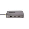 StarTech.com USB C Multiport Adapter, Dual 4K 60Hz HDMI 2.0b, HDR10, 2x 10Gbps USB Hub, 100W PD Pass-Through, GbE, SD, 14"/35cm - Image 3