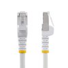 StarTech.com 3m CAT6a Ethernet Cable - White - Low Smoke Zero Halogen (LSZH) - 10GbE 500MHz 100W PoE++ Snagless RJ-45 w/Strain - Image 3