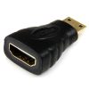 StarTech.com Mini HDMI to HDMI Adapter - 4K High Speed HDMI Adapter - 4K 30Hz Ultra HD High Speed HDMI Adapter - HDMI 1.4 - Gold