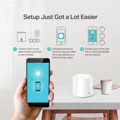 TP-Link AX1800 Whole Home Mesh Wi-Fi 6 System - Image 5