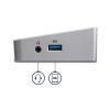 StarTech.com 4K USB-C Dock, Triple UHD 4K Monitor Docking Station, Mac & Windows, USB C to HDMI & DisplayPort, 60W Power Deliver - Image 4