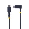 StarTech.com 6ft (2m) USB C Charging Cable Right Angle - 60W PD 3A - Heavy Duty Fast Charge USB-C Cable - Black USB 2.0 Type-C - - Image 5