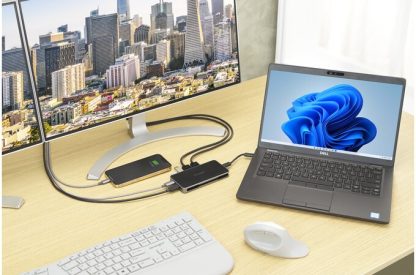 Kensington UH1460P USB-C 5Gbps Dual 4K Driverless Mobile Dock with 85W Pass-Through Power - Image 4